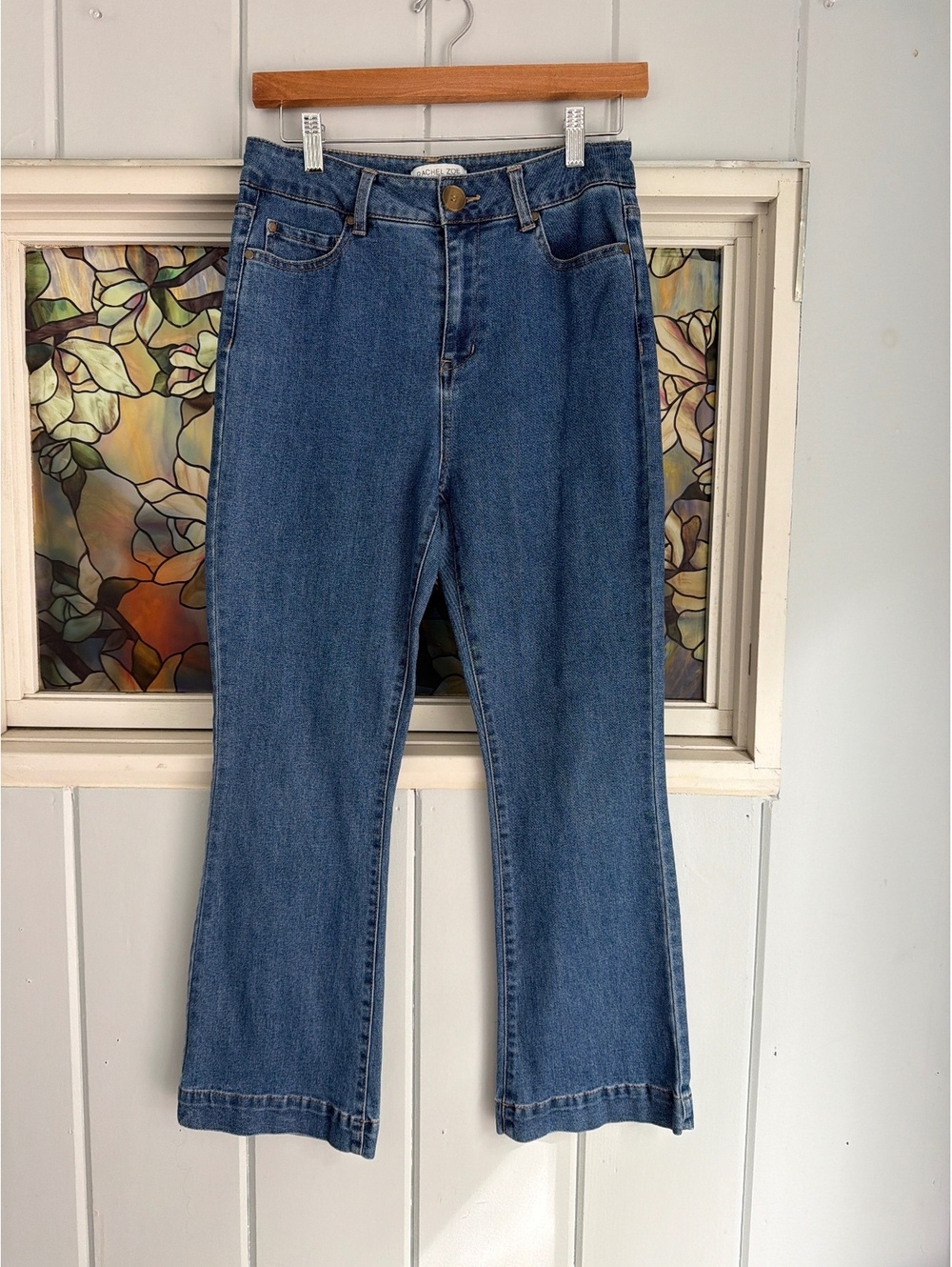Rachel Blue Denim Jeans Size 4 Straight Leg